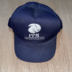 Vintage‎ PPM Incorporated SnapBack Trucker Hat Cap